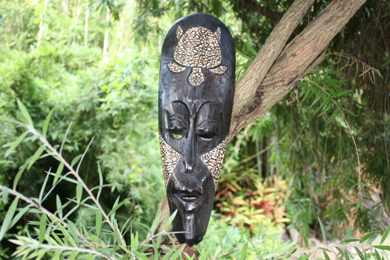 Turtle Native Tribal Tiki Mask 20