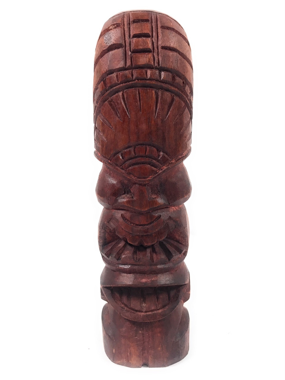 Love Tiki Totem 12 in Stained - Hand Carved | #yda1101330b