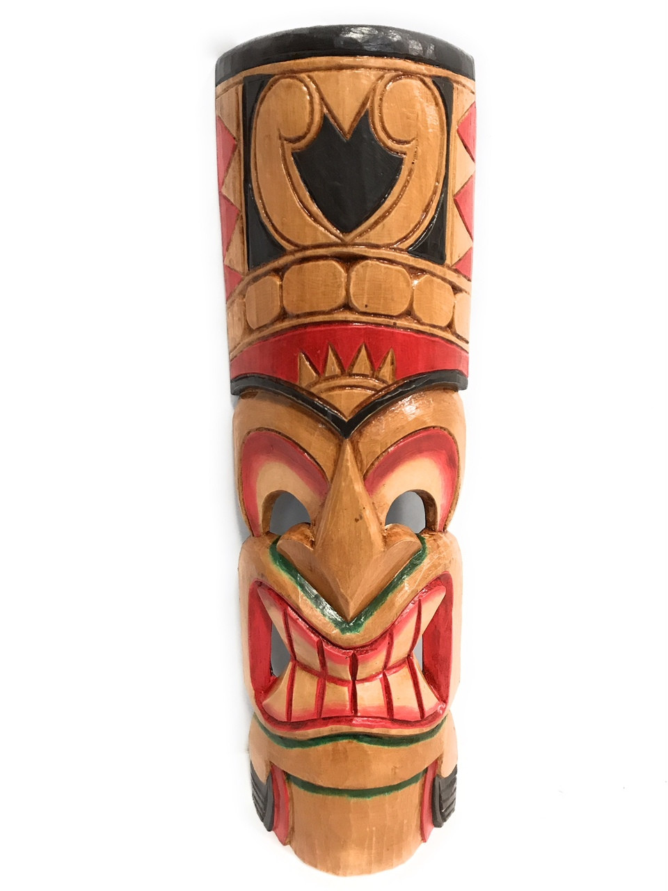 Love Tiki Mask 20" Hand Carved & Painted dpt514350b