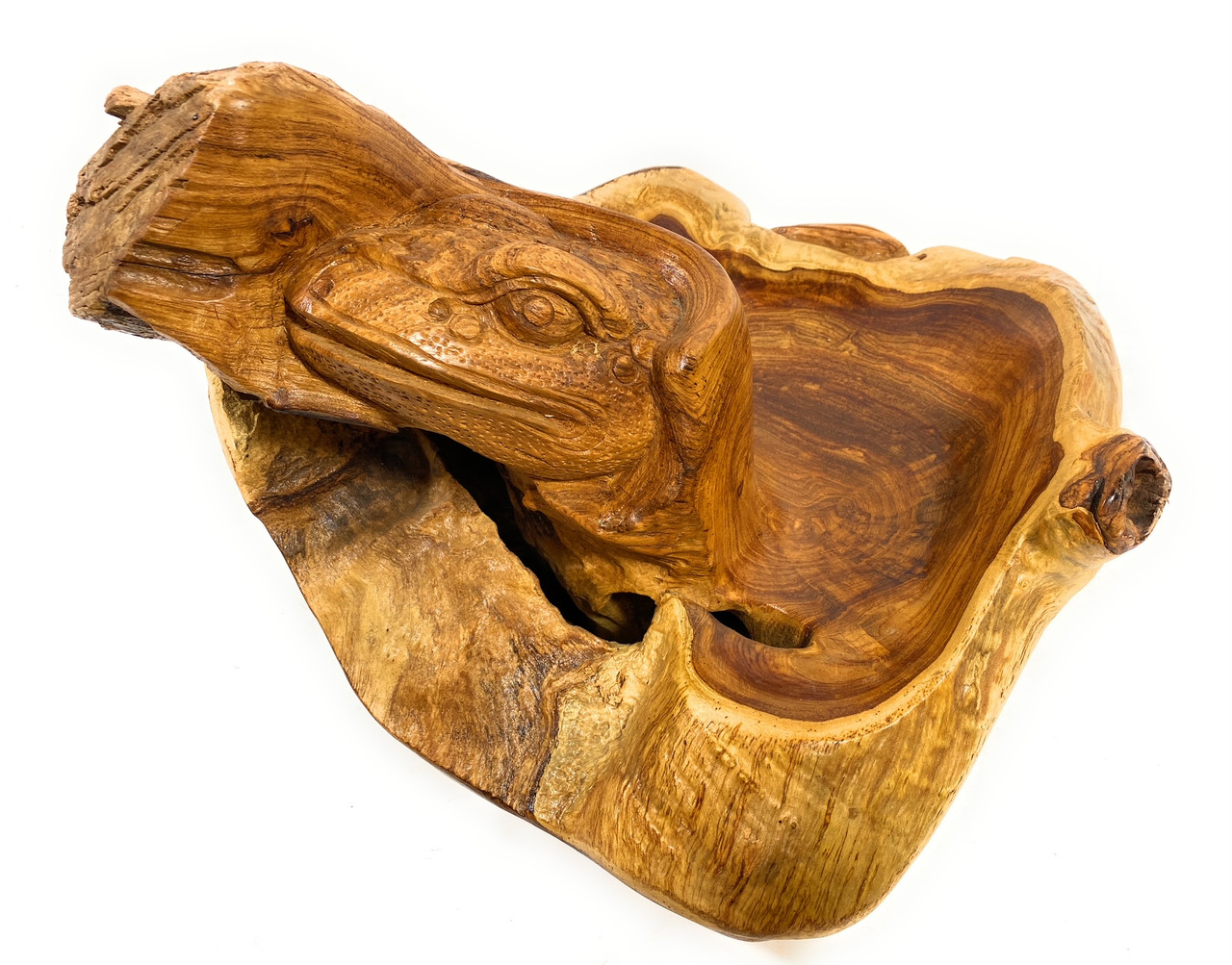 Handcarved Solid Wooden Dragon – Extra Large
