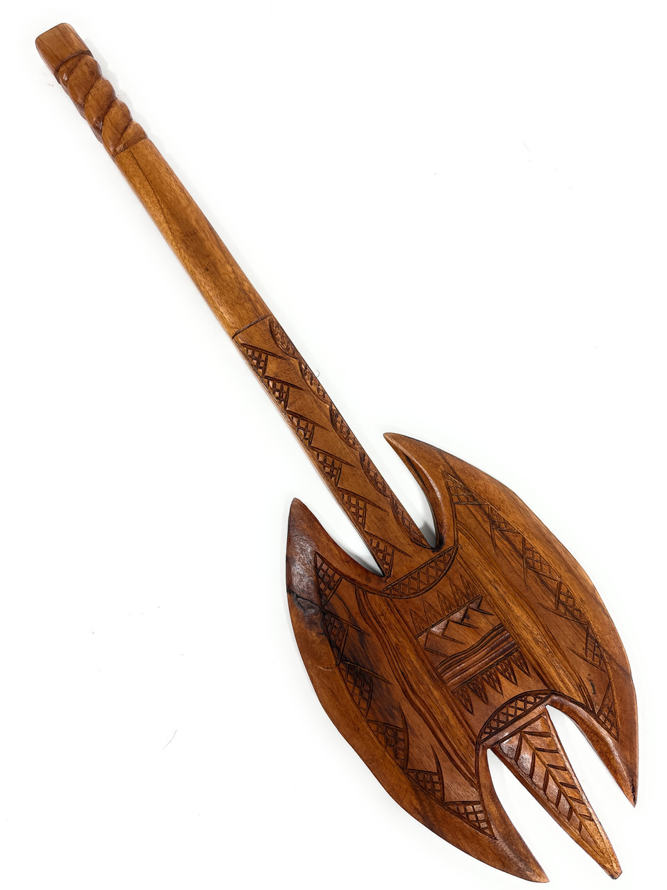 Fijian Double Sided Club 40 in War Club - Polynesian Art