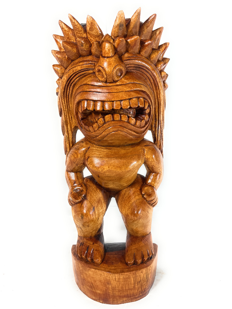 Premium Traditional Ku Tiki 24 inch - Hawaii Museum Replica