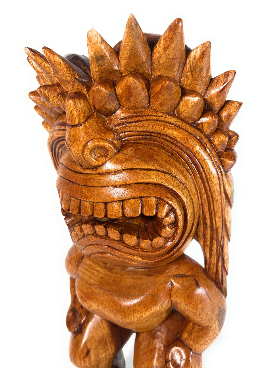 Premium Traditional Ku Tiki 24 inch - Hawaii Museum Replica