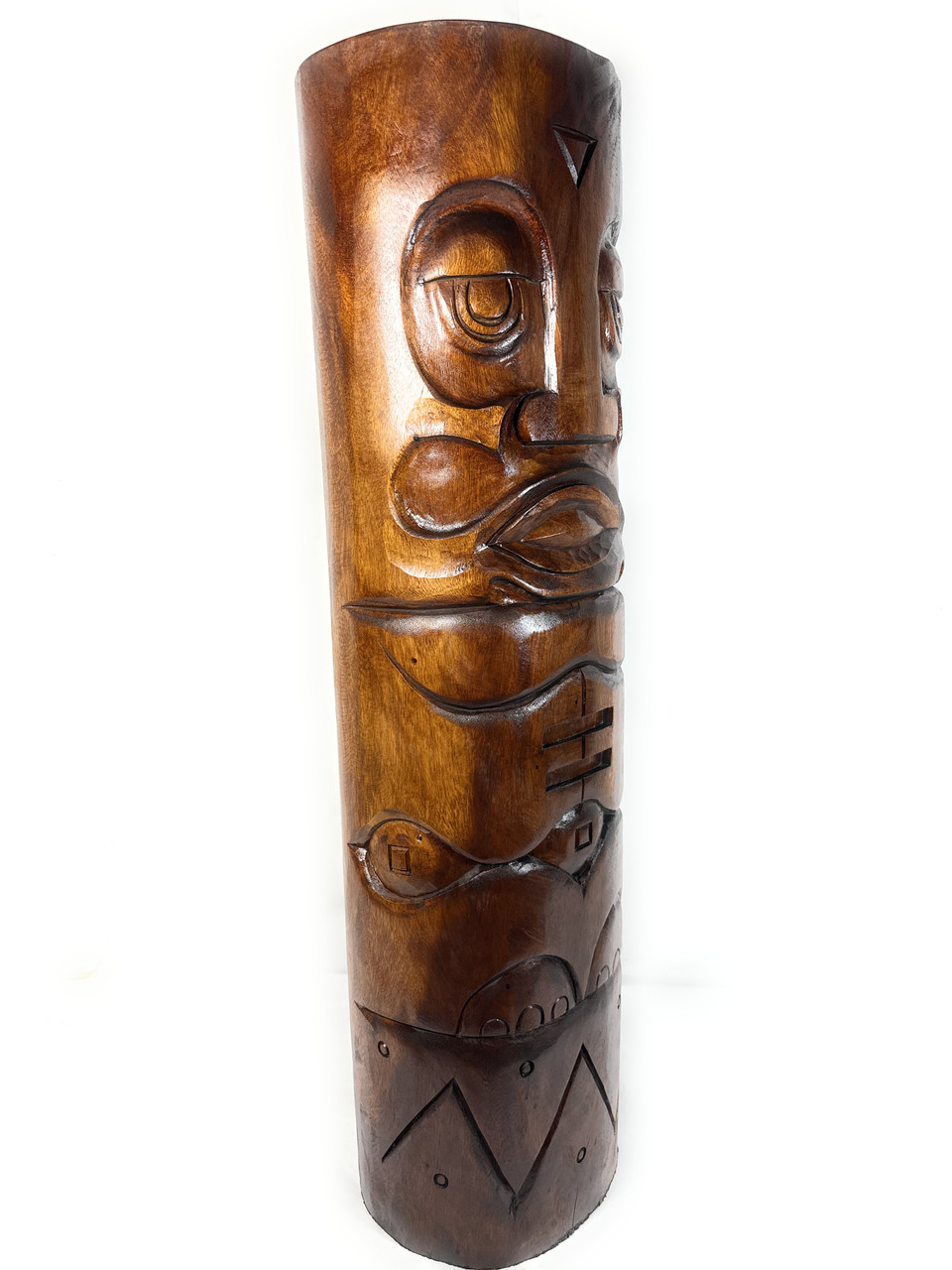 Exquisite Primitive Tiki 49 in X 13 in Trader Vic's Reproduction