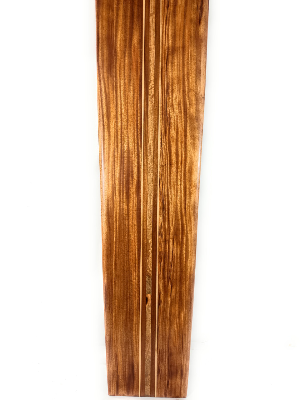 Premium Alaia Koa Surfboard 84 inch X 16 inch with Inlays Hawaiian