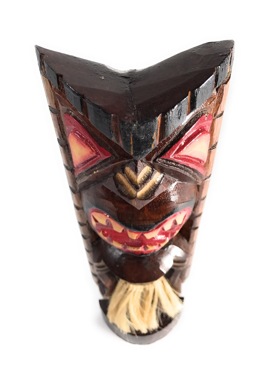 Hula Fire Dancer Tiki God 12 in - Hand Carved Statue