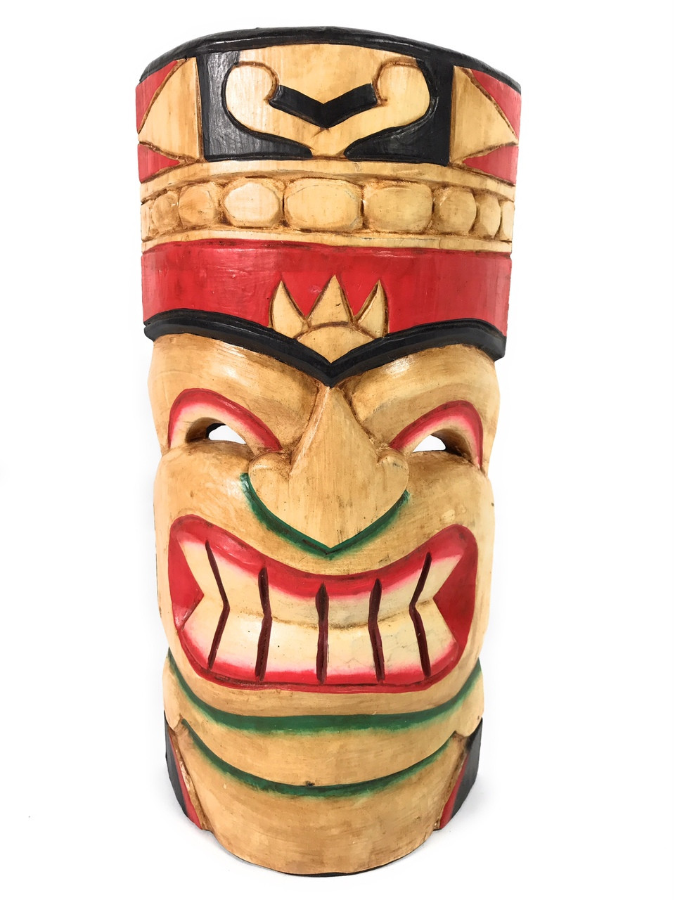 Polynesian Tiki Mask 12 - Hawaiian Decor