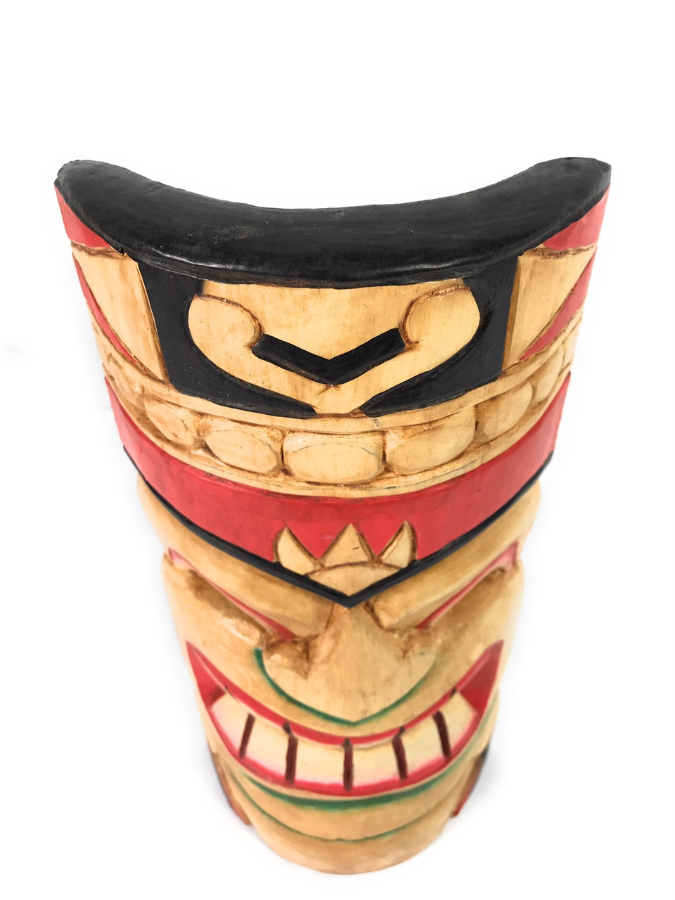TIKI Totem Wandmaske Bali Hawaii polynesisch Maske Schnitzerei Südsee Dekoration