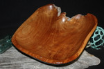 Rustic Wooden Bowl 11 in X 10 in X 2 in Teak Root | #HWA127