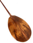 AAA+ Curly Koa Paddle/Oar 60" Outrigger Canoe - Made in Hawaii | #koa3208