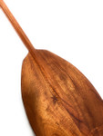 Tiger Premium Curls Koa Paddle 60" - Hawaiian Oar - Made in Hawaii | #koa3022