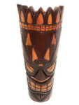 Love Tiki Mask 20" - Antique Finish Hand Carved | #bag1504950