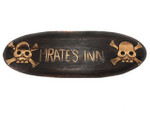 Pirate's Inn Sign 20" - Pirate Decor - Hand Carved | #kng2101050