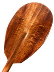 Soft Eyes Premium Watermarks Curls Koa Paddle Outrigger 60" | #koa3817