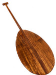 AAA Grade Tiger Curls Koa Paddle 50" T-Shape - Hawaiian Decoration| #koa4251