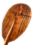 Tiger Curls Hawaiian Koa Paddle 50 inch T-Handle - Made In Hawaii | #koa4252