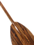 Exquisite Hawaiian Koa Paddle w/ Inlay 50" Oahu Built | #koa4401