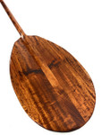 Tiger Curls Koa Paddle 50" T-Handle | #koa4513