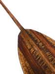 Exquisite Koa Paddle w/ Inlay 50" Decorative Oar Oahu Built | #koa4405