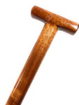 AAA Grade Tiger Curls Hawaiian Koa 50" T-Handle w/ Stringers - Made In Hawaii | #koa3501