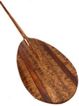 AAA Grade Koa Paddle 60" Decorative Steersman Oar | #koa4033