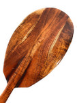 Premium Burl Curls Hawaiian Koa Paddle 60" - Made in Hawaii | #koa3507