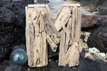 M Driftwood Letter 10" Home Decor - Rustic Accents | #lis31001m