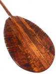 Ultimate Burl Curl Koa Paddle 60" Steersman Hawaiian Made | #koa4287