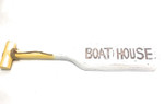 Boat House Oar 22" Wall Hanging - Rustic Yellow Nautical Decor | #Ort1701655y