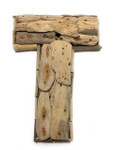 T Driftwood Letter 10" Home Decor - Rustic Accents | #lis31001t