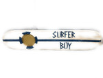 Surfer Boy Nautical Sign with Built-In Photo frame 40 in| #snd25015100