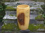 Tamarin Wood Jar Designer 20 inch X 9 inch X 9 inch - Tropical Decor | #lpu17