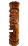 Pineapple/Hospitality Outdoor Tiki Totem 40" - Natural Finish | #lbj3026100e