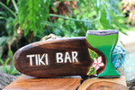 Tiki Bar sign w/ Margarita Cocktail | #snd2503430