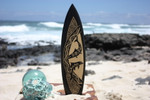 Surfboard w/ Dancing Dolphins 16" - Trophy | #sur13a40