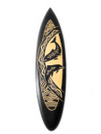 Surfboard w/ Dancing Dolphins 16" - Trophy | #sur13a40