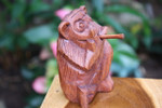 Monkey Carved 4.5" Smoking No Smoking Bad Monkey Business | #raw01