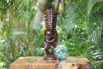 Love Tiki Totem 8" Stained - Hawaiian Tiki Bar Decor | #yda1100720b