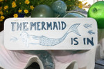 The Mermaid Is In Sign 14" - Beach Style Decor | #ort1706335