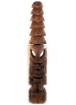 Tiki God Temple Image 48" - Natural Hawaii Museum Replica | #yda11028120