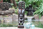 Tiki Akua Kai 16 inch - Walnut Stain - Hawaii Museum Replica | #yda1101740b