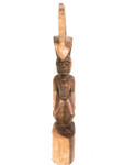 Tiki Goddess Pele - 48" Hand Carved Replica | #yda11029120n