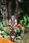 Tribal Tiki Mask 20" Warrior - Primitive Art | #wib370650h