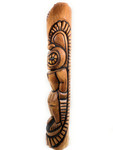 Kuka Ilimoku Outdoor Tiki Totem 60 inch - Burnt Finish | #lbj3026150n3