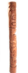 Trader Vic's Tiki Outdoor Totem Pole 7' Replica - Natural Finish | #lbj3036200n4