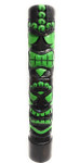 Love & Prosperity Tiki Totem 40 in Color Splash - Hand Carved | #dpt5376100gr