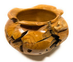 One-of-a-Kind Teak Root Bowl 16 in X 16 in X 10 in - Centerpiece | #cin13