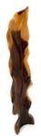 Elegant Carved Leaf on Stand 28" X 6" X 3" Black Walnut - Centerpiece | #cin19b