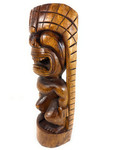 Premium Traditional Kuka Ilimoku Tiki 24 inch - Hawaii Museum Replica - Hawaii Heritage | #yuy381960