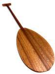 Blonde Koa Paddle 32 inch Trophy - T-Handle Made In Hawaii | #koa6070t